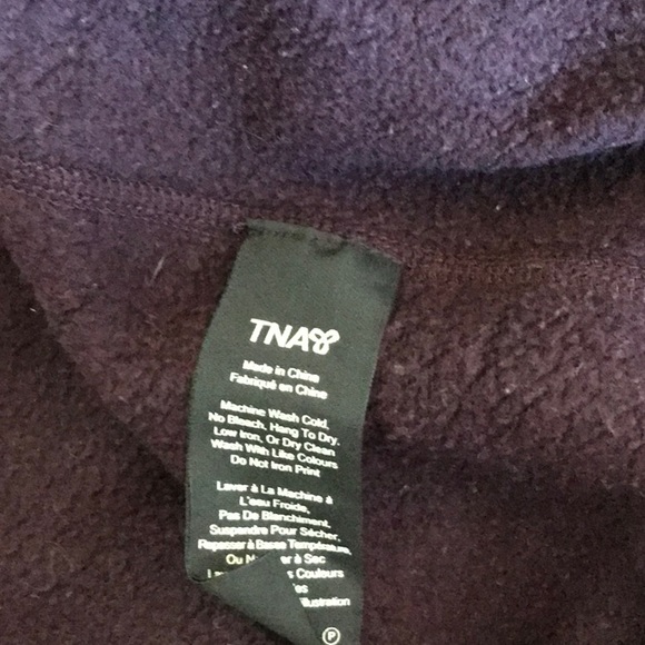 Aritzia TNA Pacific Hoodie- Purple - Size XS - Picture 6 of 9